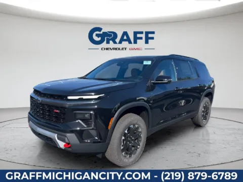 Black 2027 Chevrolet Traverse Z71 for sale in Michigan City, IN