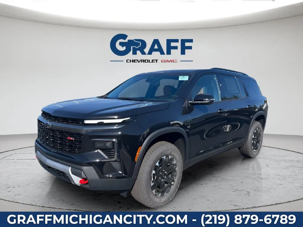 Black 2027 Chevrolet Traverse Z71 for sale in Michigan City, IN