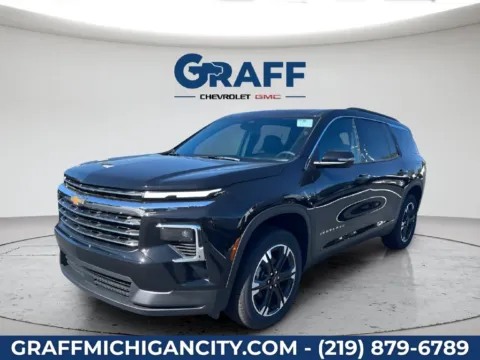 Black 2027 Chevrolet Traverse LT for sale in Michigan City, IN