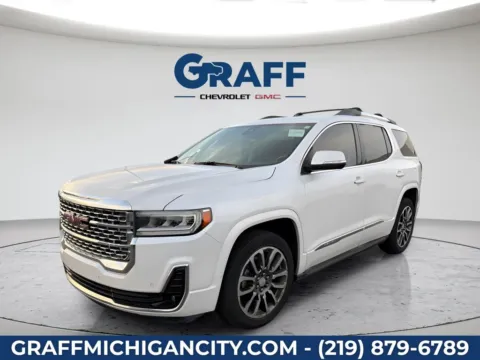 White 2020 GMC Acadia Denali for sale in Michigan City, IN