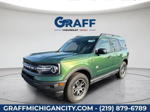 Green 2024 Ford Bronco Sport Big Bend for sale in Michigan City, IN