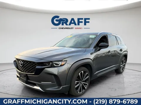 Gray 2023 Mazda CX-50 2.5 Turbo Premium Package for sale in Michigan City, IN