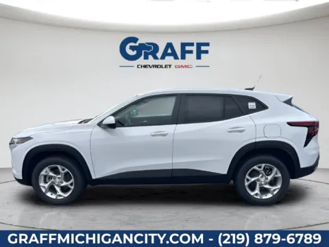 Photos of 2026 Chevrolet Trax LS for sale in Michigan City, IN at Graff Chevrolet GMC of Michigan City