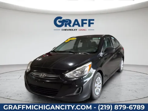 Black 2017 Hyundai Accent SE for sale in Michigan City, IN