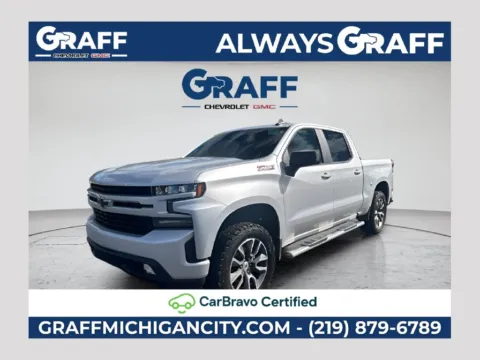 Silver 2020 Chevrolet Silverado 1500 RST for sale in Michigan City, IN