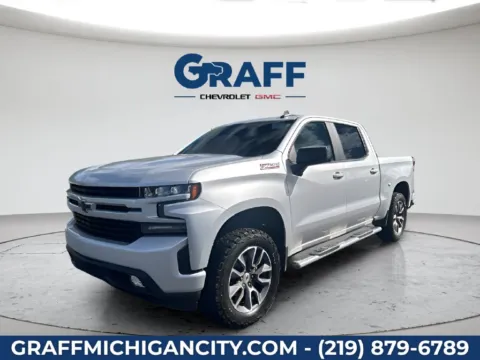 Silver 2020 Chevrolet Silverado 1500 RST for sale in Michigan City, IN