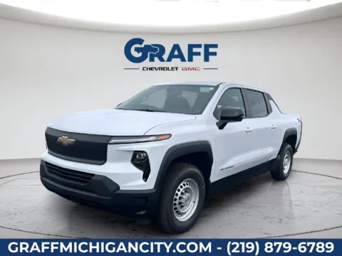 White 2026 Chevrolet Silverado EV Work Truck for sale in Michigan City, IN
