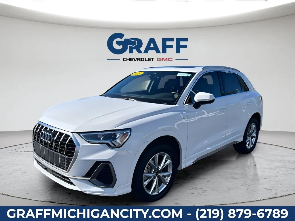 White 2025 Audi Q3 Premium for sale in Michigan City, IN