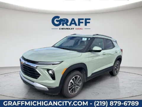 Green 2025 Chevrolet TrailBlazer LT for sale in Michigan City, IN