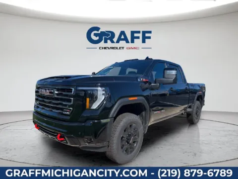 Black 2026 GMC Sierra 2500 HD AT4 for sale in Michigan City, IN