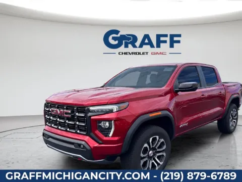 Red 2023 GMC Canyon AT4 for sale in Michigan City, IN