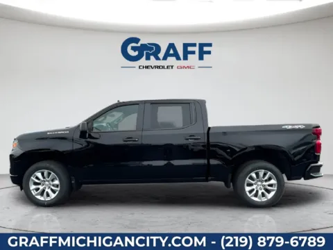Photos of 2026 Chevrolet Silverado 1500 Custom for sale in Michigan City, IN at Graff Chevrolet GMC of Michigan City