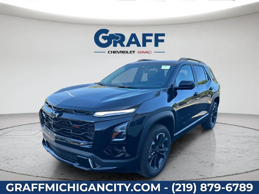 Black 2027 Chevrolet Equinox RS for sale in Michigan City, IN