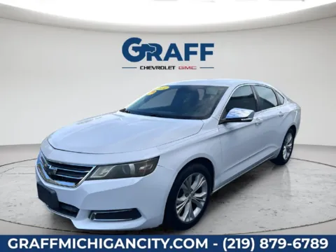 White 2014 Chevrolet Impala LT for sale in Michigan City, IN