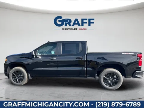 Photos of 2026 Chevrolet Silverado 1500 Custom for sale in Michigan City, IN at Graff Chevrolet GMC of Michigan City