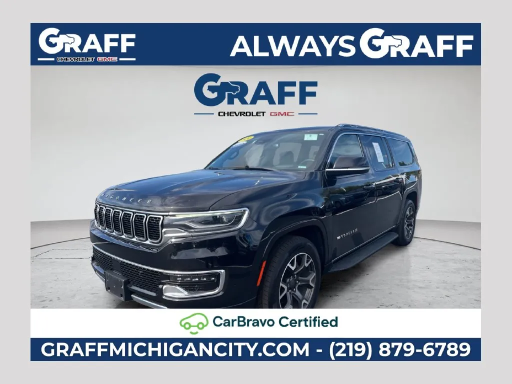 Black 2024 Jeep Wagoneer L Series III for sale in Michigan City, IN