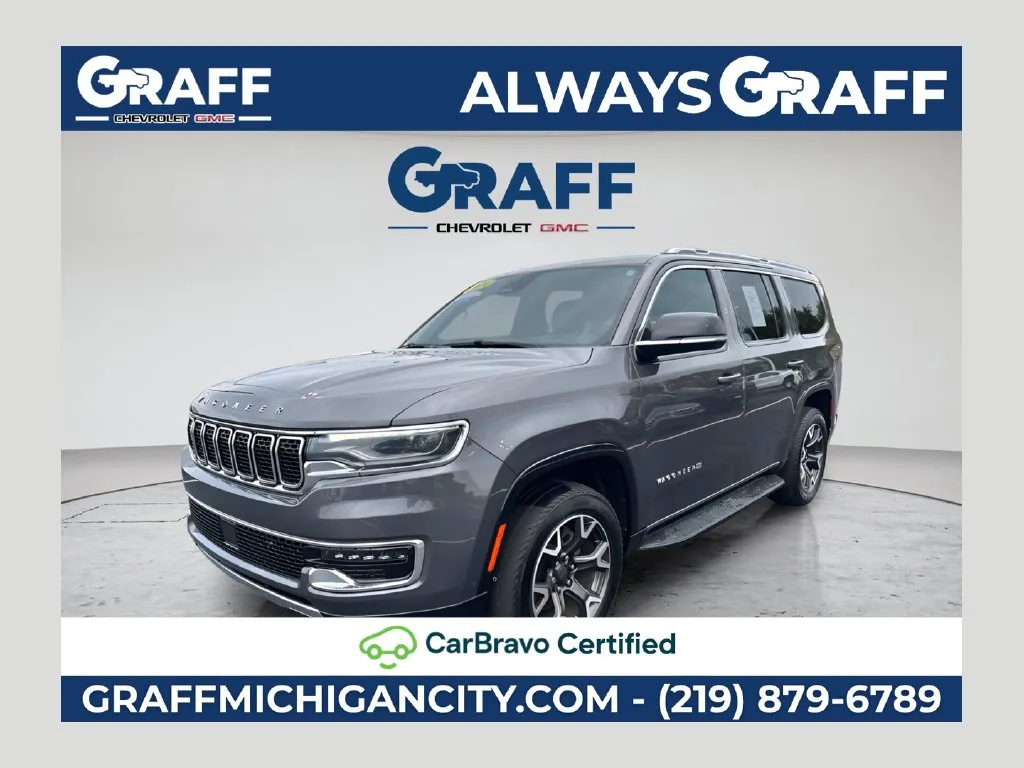 Gray 2024 Jeep Wagoneer Series III for sale in Michigan City, IN