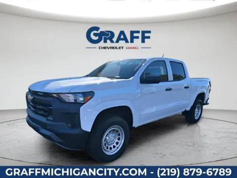White 2026 Chevrolet Colorado Work Truck for sale in Michigan City, IN