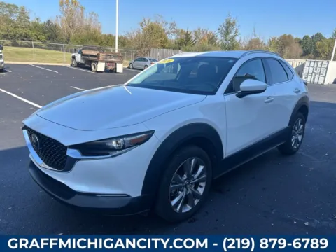 White 2020 Mazda CX-30 Premium for sale in Michigan City, IN