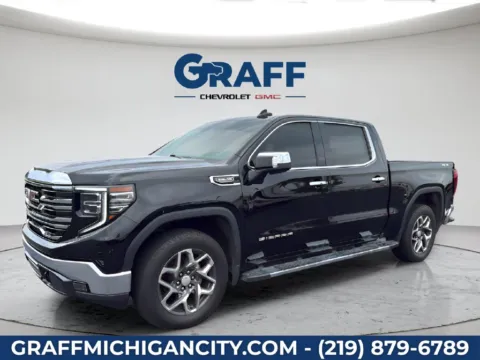 Photos of 2022 GMC Sierra 1500 SLT for sale in Michigan City, IN at Graff Chevrolet GMC of Michigan City