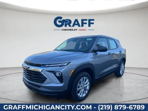 Gray 2026 Chevrolet TrailBlazer LS for sale in Michigan City, IN
