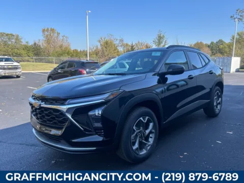 Black 2026 Chevrolet Trax LT for sale in Michigan City, IN