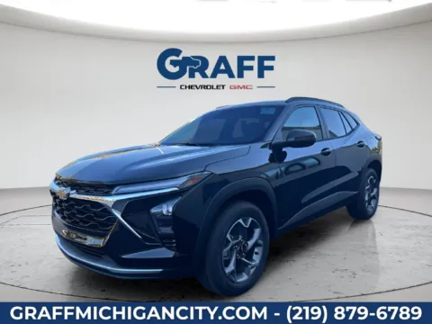 Black 2026 Chevrolet Trax LT for sale in Michigan City, IN