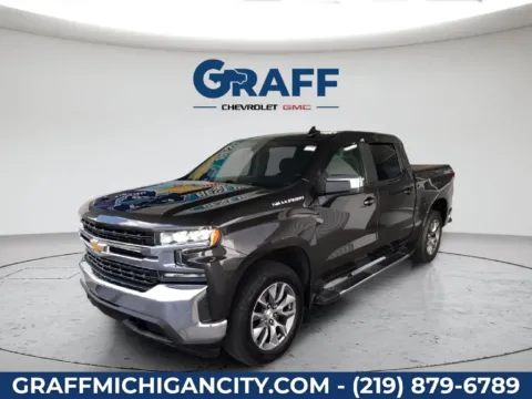 Red 2022 Chevrolet Silverado 1500 LTD LT for sale in Michigan City, IN