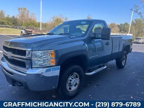 Gray 2009 Chevrolet Silverado 2500 HD Work Truck for sale in Michigan City, IN