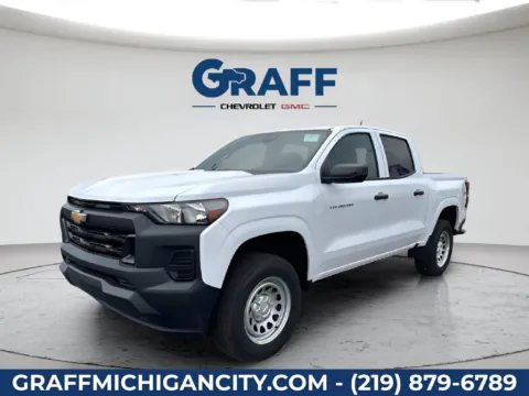White 2026 Chevrolet Colorado Work Truck for sale in Michigan City, IN