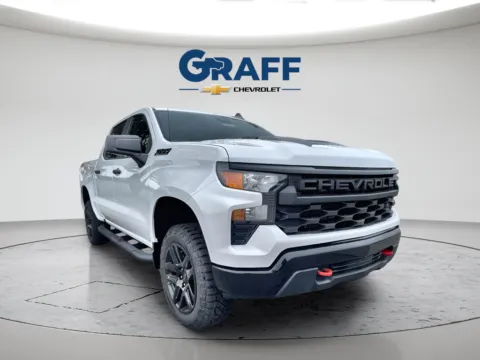 Photos of 2026 Chevrolet Silverado 1500 Custom Trail Boss for sale in Burns Harbor, IN at Graff Chevrolet of Chesterton