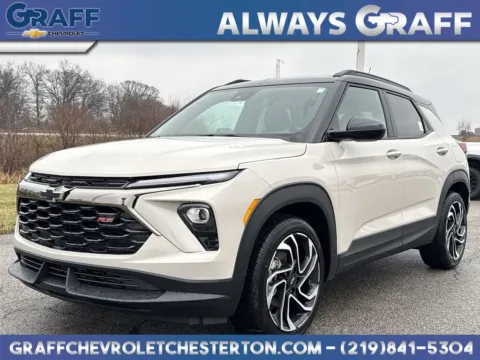 White 2026 Chevrolet TrailBlazer RS for sale in Burns Harbor, IN