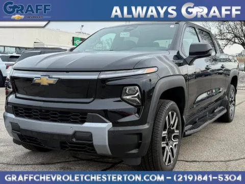 Black 2026 Chevrolet Silverado EV LT for sale in Burns Harbor, IN