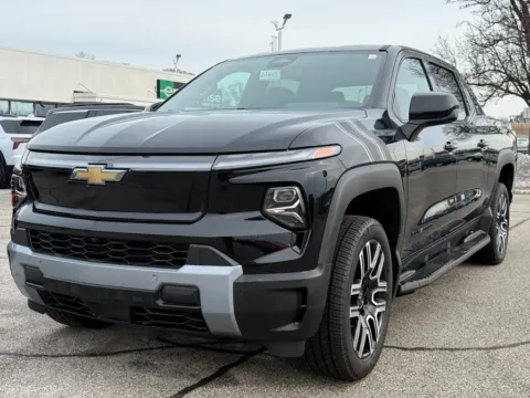 Black 2026 Chevrolet Silverado EV LT for sale in Burns Harbor, IN