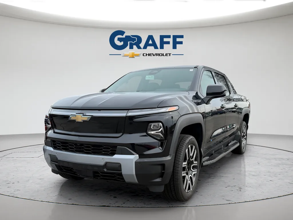 Black 2026 Chevrolet Silverado EV LT for sale in Burns Harbor, IN
