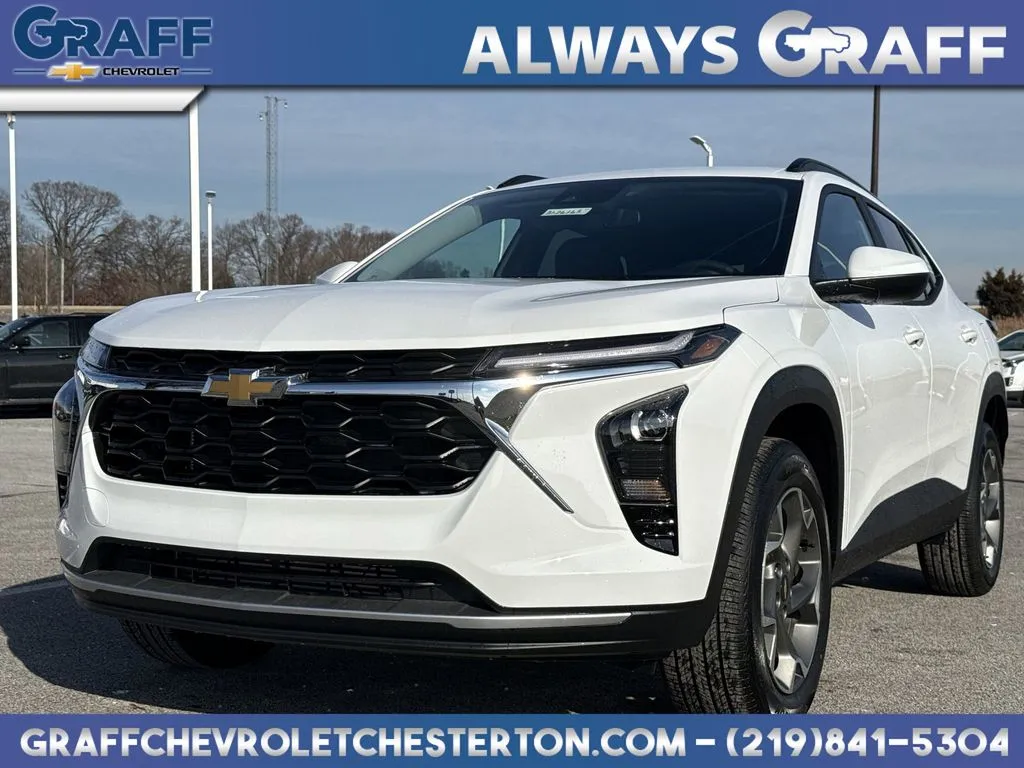 White 2026 Chevrolet Trax LT for sale in Burns Harbor, IN