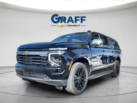 Black 2026 Chevrolet Suburban Premier for sale in Burns Harbor, IN