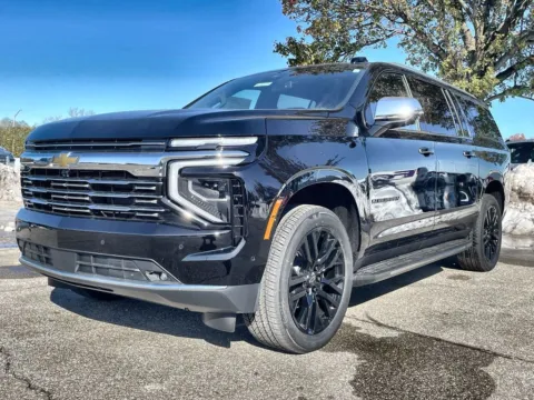 Black 2026 Chevrolet Suburban Premier for sale in Burns Harbor, IN