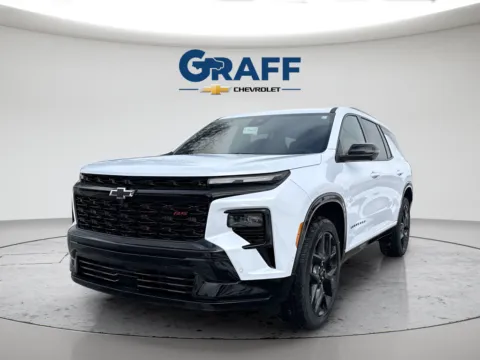 White 2026 Chevrolet Traverse RS for sale in Burns Harbor, IN