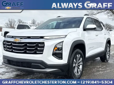 White 2026 Chevrolet Equinox LT for sale in Burns Harbor, IN