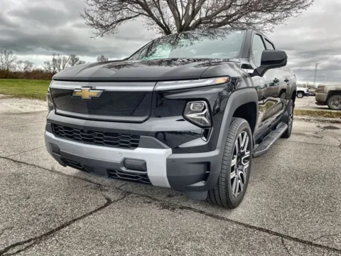 Black 2026 Chevrolet Silverado EV LT for sale in Burns Harbor, IN