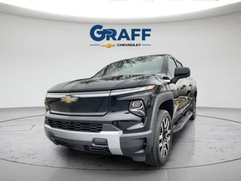 Black 2026 Chevrolet Silverado EV LT for sale in Burns Harbor, IN
