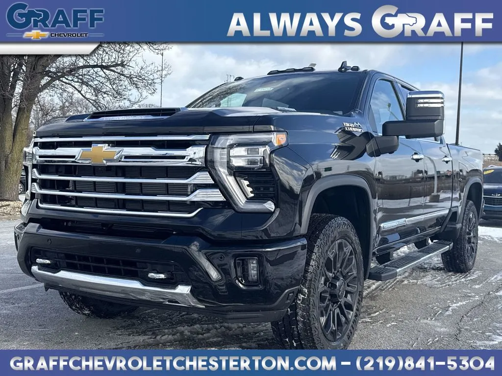 Black 2026 Chevrolet Silverado 2500HD High Country for sale in Burns Harbor, IN