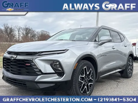 Gray 2026 Chevrolet Blazer RS for sale in Burns Harbor, IN