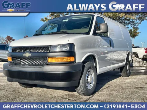 White 2025 Chevrolet Express 2500 Work Van for sale in Burns Harbor, IN