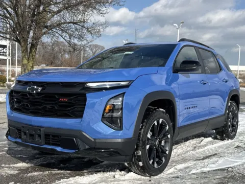 Blue 2026 Chevrolet Equinox RS for sale in Burns Harbor, IN