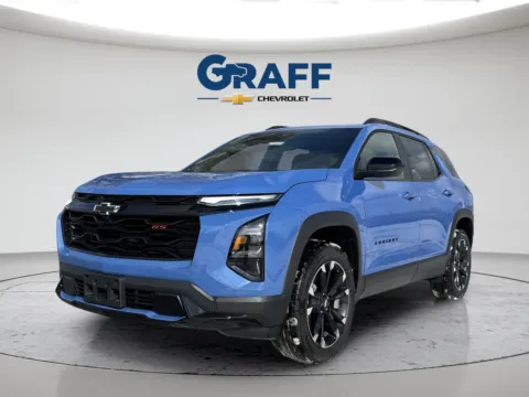 Blue 2026 Chevrolet Equinox RS for sale in Burns Harbor, IN