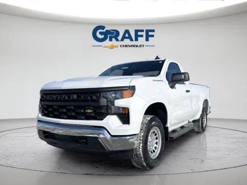 White 2026 Chevrolet Silverado 1500 WT for sale in Burns Harbor, IN