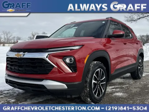 Red 2026 Chevrolet TrailBlazer LT for sale in Burns Harbor, IN