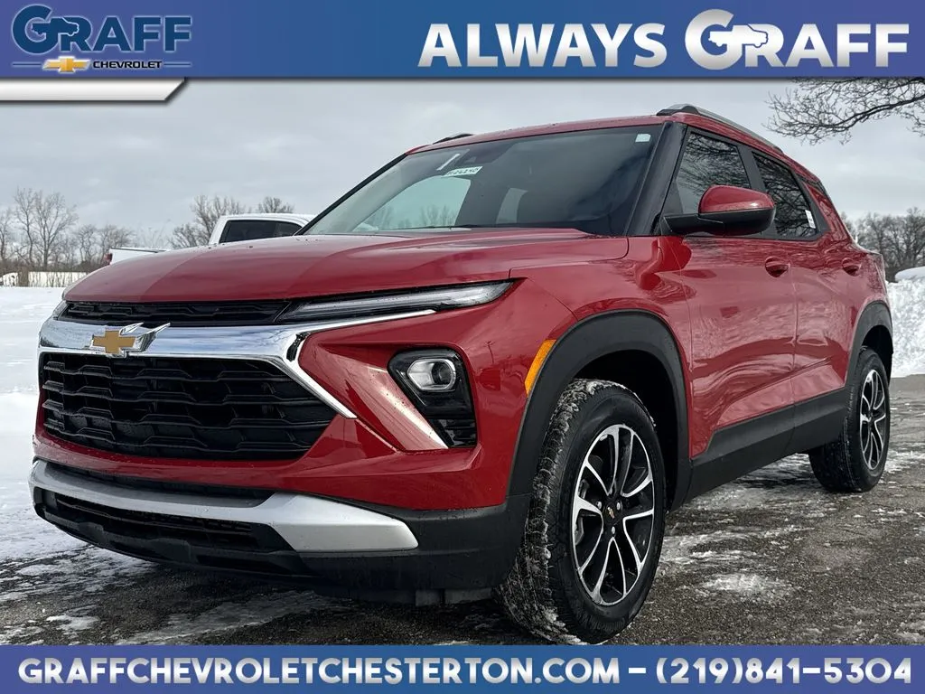 Red 2026 Chevrolet TrailBlazer LT for sale in Burns Harbor, IN